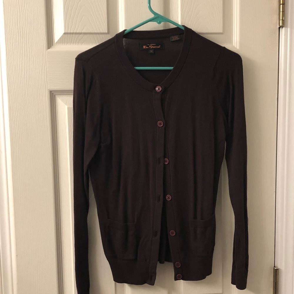 Brown Ben Sherman Cardigan Size M